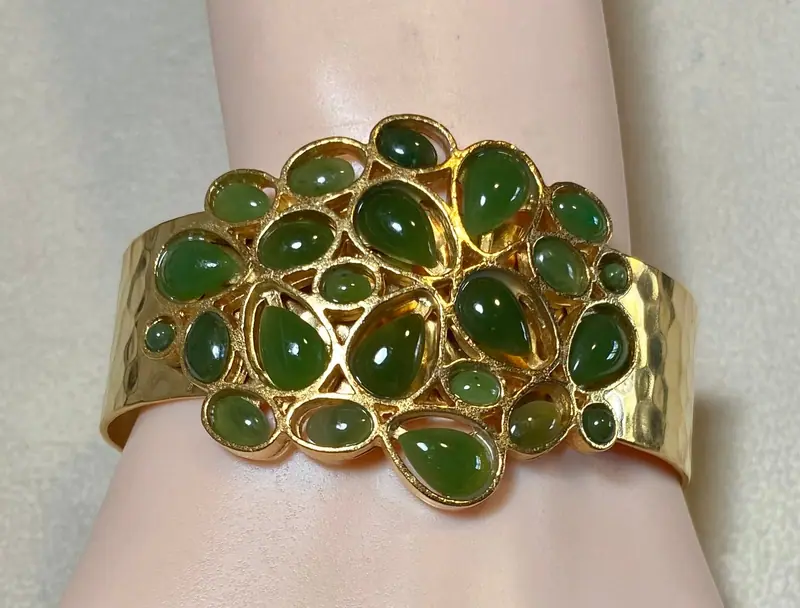 Cuff Bracelet — Jade