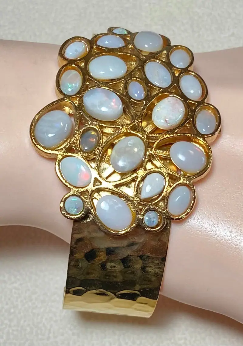Cuff Bracelet — Opal (2)