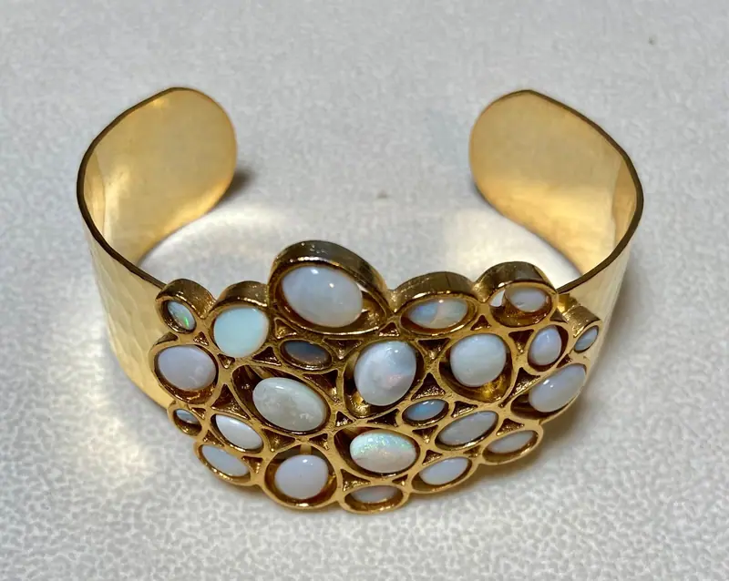 Cuff Bracelet — Opal (3)