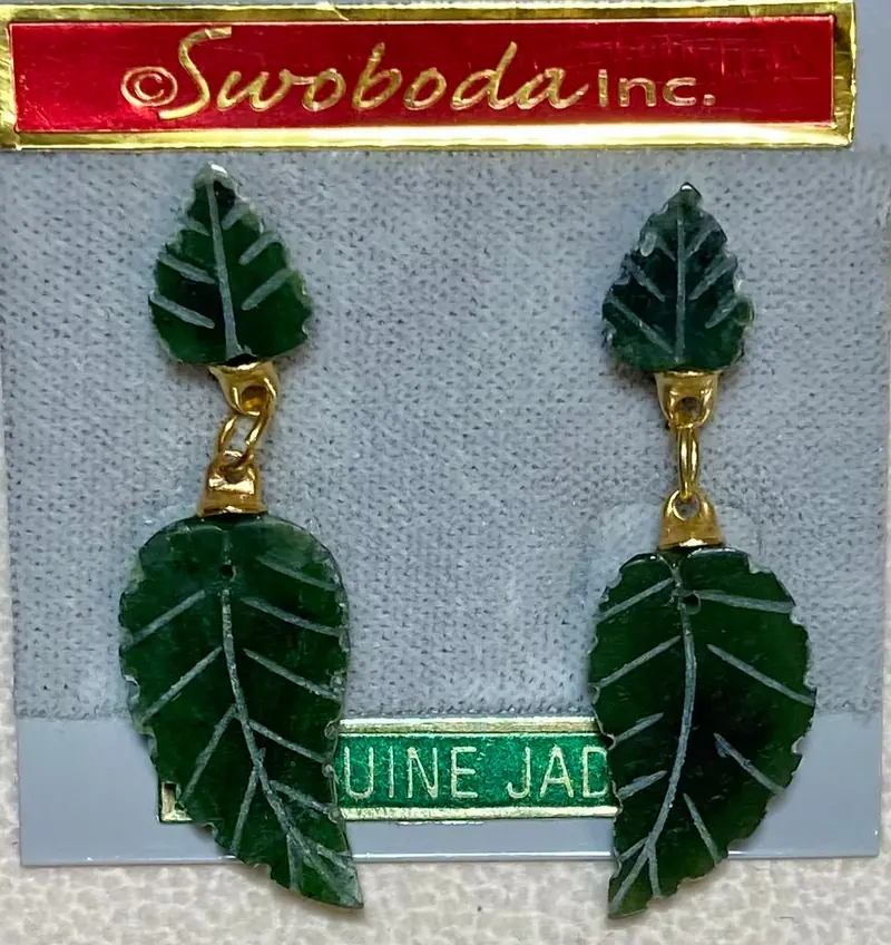 Swoboda 耳饰 — 玉叶 (2)