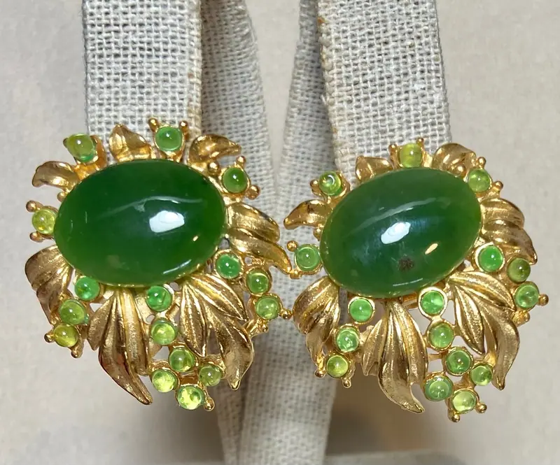 Swoboda Earrings — Jade, Peridot