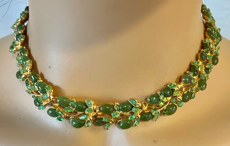 Swoboda Necklace — Jade, Peridot