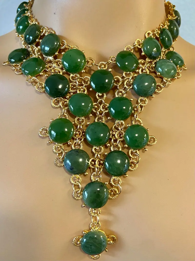 Swoboda Necklace — "A" Quality Jade (3)