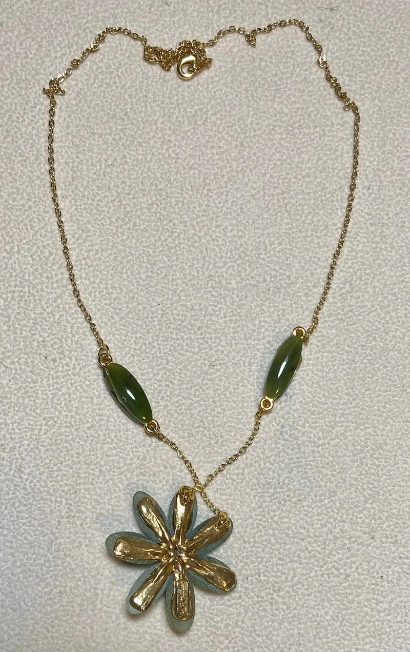 Swoboda Necklace — Jade, Pearl (4)