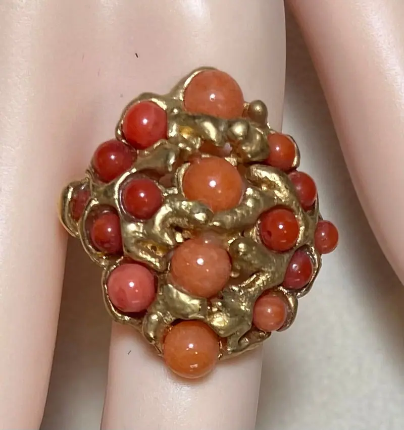 Swoboda Ring — Coral (2)