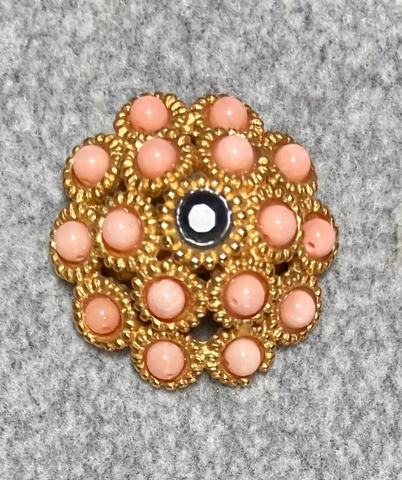 Swoboda Ring — Coral, Sapphire