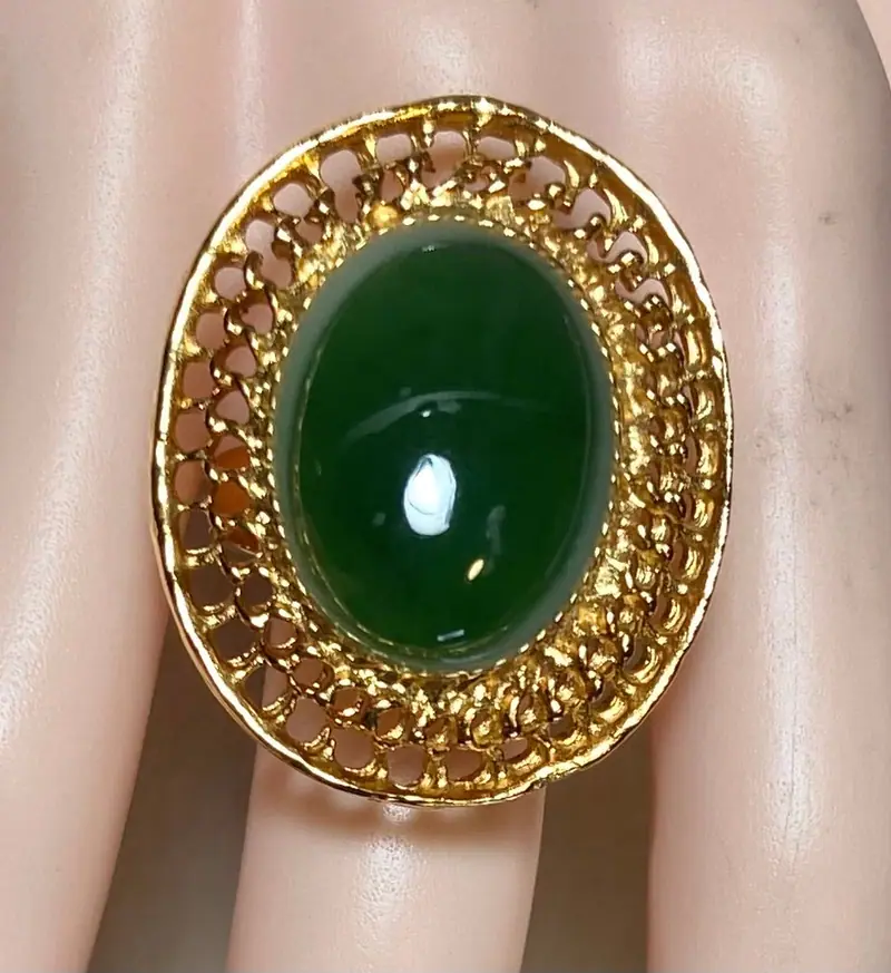 Swoboda Ring — "A" Quality Jade (2)