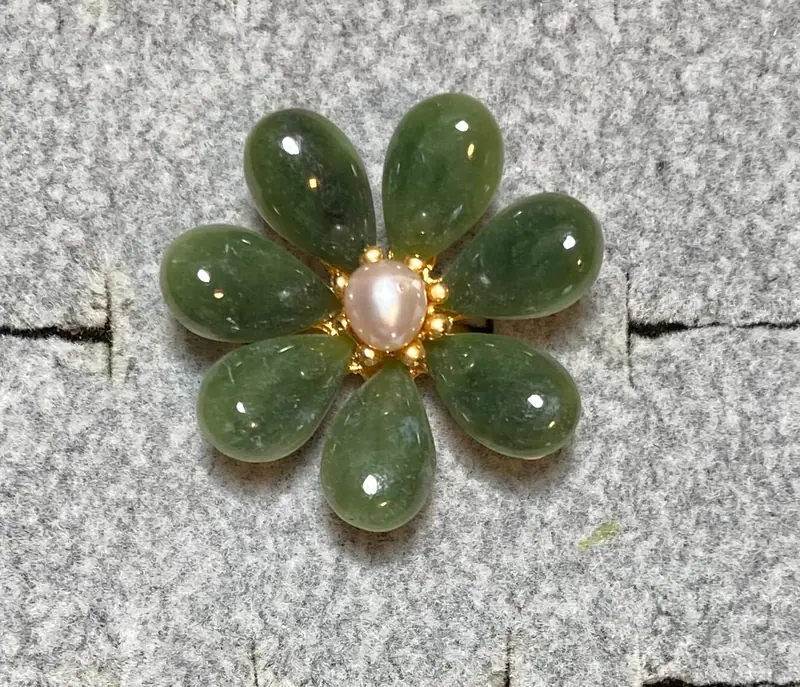 Swoboda Ring — Jade, Pearl
