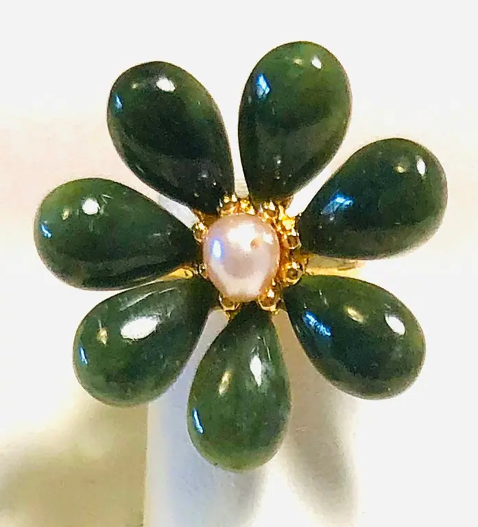 Swoboda Ring — Jade, Pearl (4)