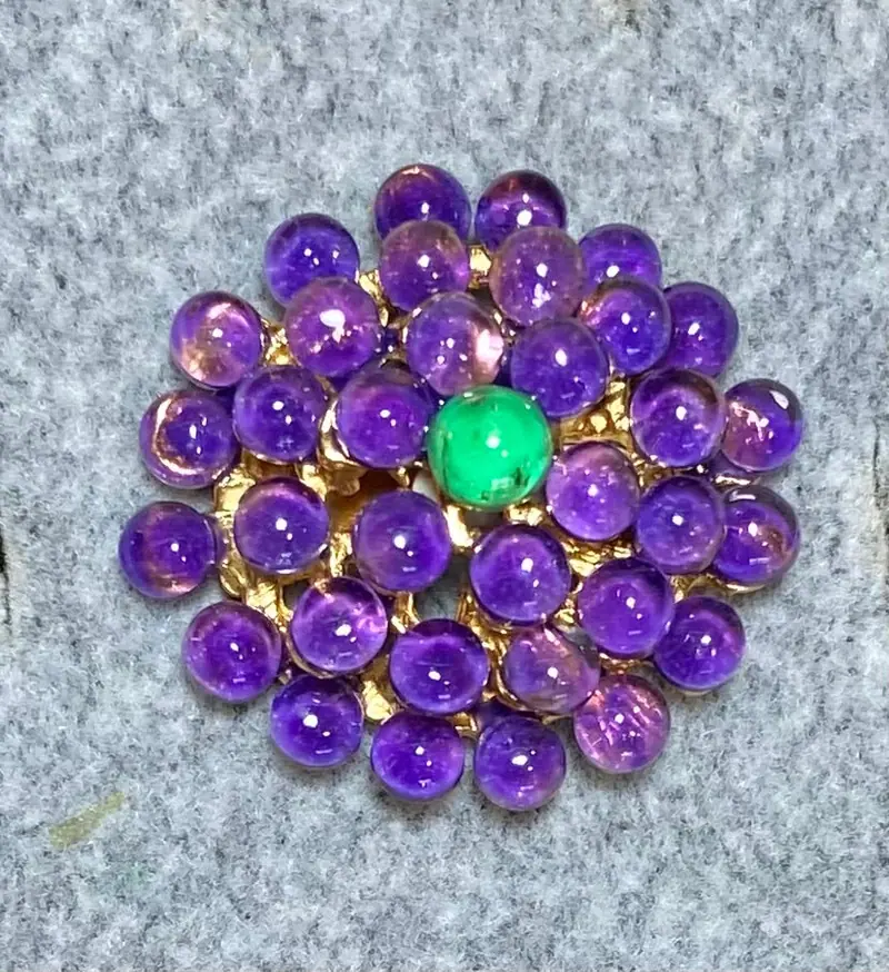 Swoboda Ring — Amethyst, Peridot